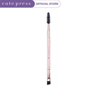 CUTE PRESS แปรงแต่งหน้า ROSE  EDITION DUO BROW BRUSH