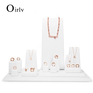 Oirlv ถาดหยก 3 สี สําหรับวางเครื่องประดับ ต่างหู สร้อยคอ สร้อยข้อมือ TT110 TT111 TT112