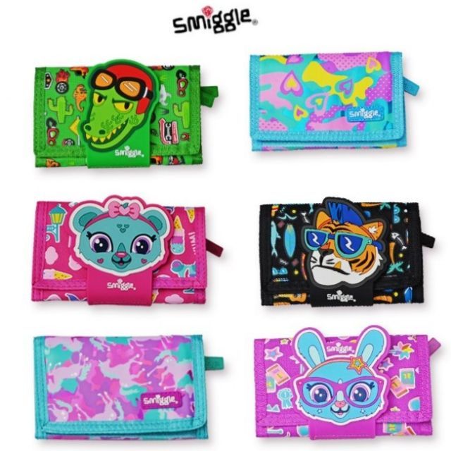 Hot item Childrens SMIGGLE กระเป๋าสตางค์พับได้ / กระเป๋าสตางค์ / กระเป๋าสตางค์เด็ก / Smiggle KL Sell