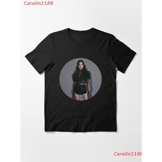 2022 kpop Ive Wonyoung Essential T-Shirt เสื้อยืด ดพิมพ์ลาย ดผ้าเด้ง คอกลม cotton ความนิยม sale Unisex