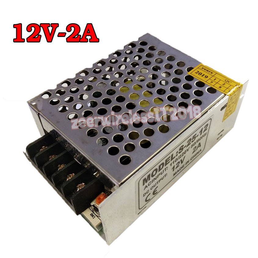 Power 12V 2A หม้อแปลง สวิทชิ่ง Power Supply Switching