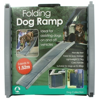 ROSEWOOD - DOG RAMP บันไดสำหรับช่วยในการลงจากรถยนตร์ สำหรับสัตว์เลี้ยง