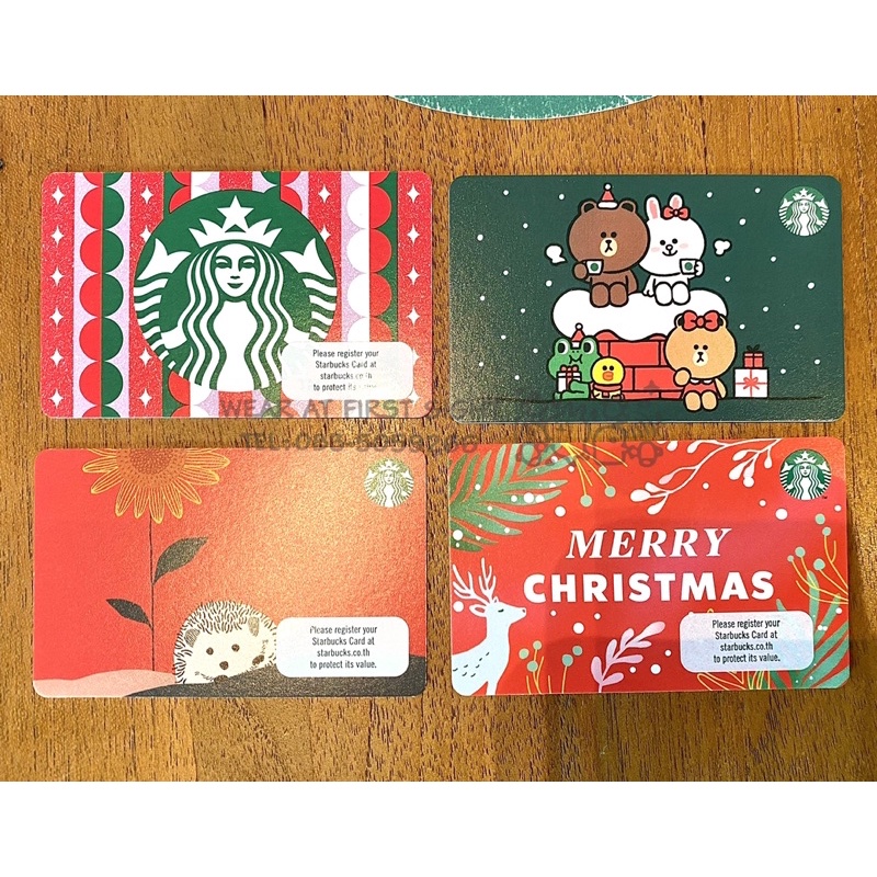 Starbucks card Seattle collection บัตรเปล่า ไม่ขูดพิน 📌 บัตรใหม่