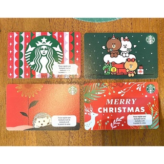 Starbucks card Seattle collection บัตรสตาร์บัค บัตรสตาบัค บัตรเปล่า ไม่ขูดพิน 📌 บัตรใหม่