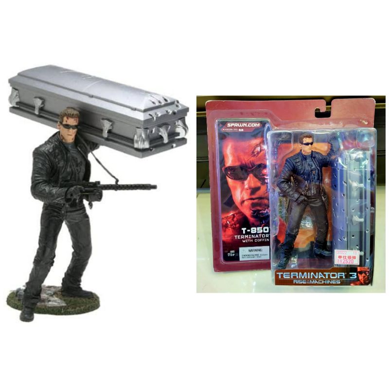 คนเหล็ก Terminator 3 McFarlane Toys T-850 with coffin อาร์โนลด์ Arnold Schwarzenegger Action Figure