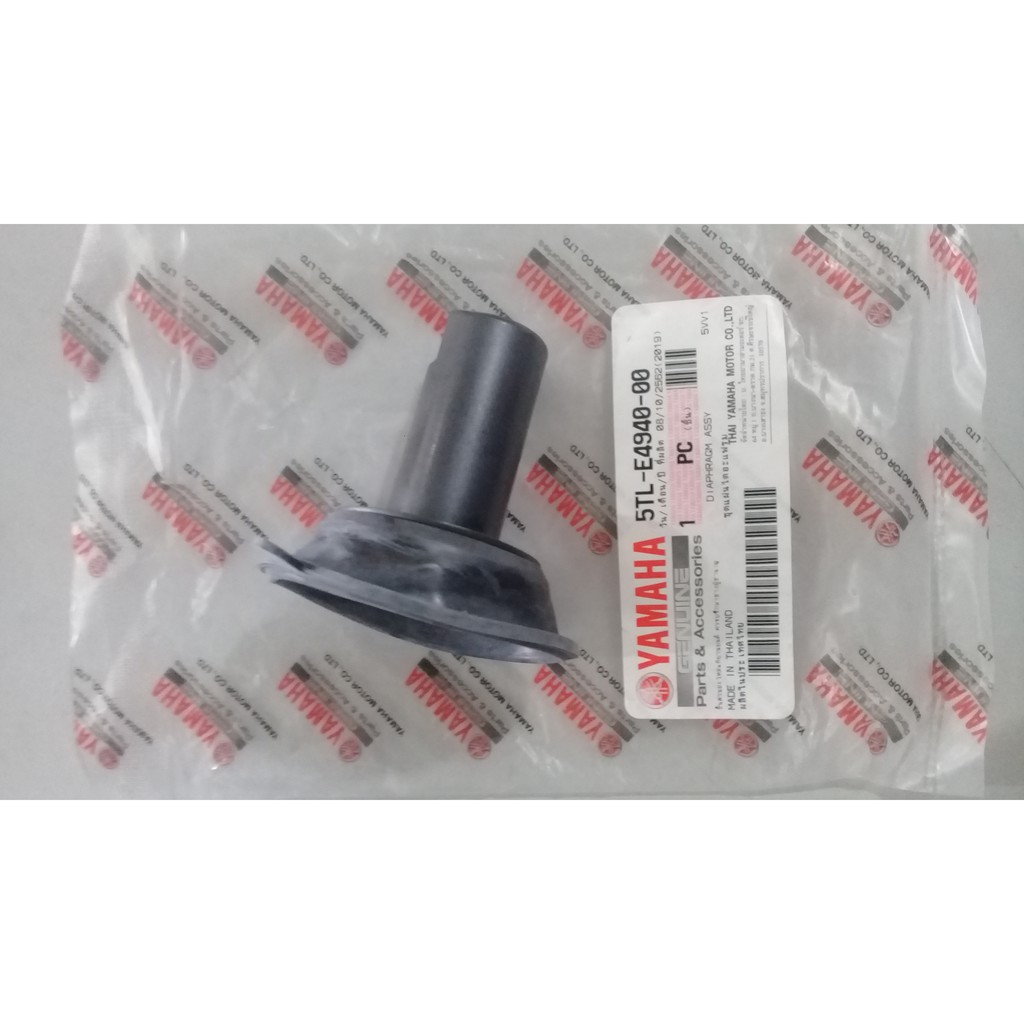 PISTON SKEP RUBBER VACUUM CARBURETOR ORIGINAL YAMAHA MIO SPORTY/SMAIL, MIOSOUL/DIAPHRAGM 5TL-E4940-0