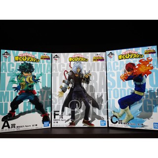 MY HERO ACADEMIA HERO VS VILLAINS ฟิกเกอร์ โมเดล​ รางวัลIchiban Kuji เดกุ โชโตะ โทมูระ