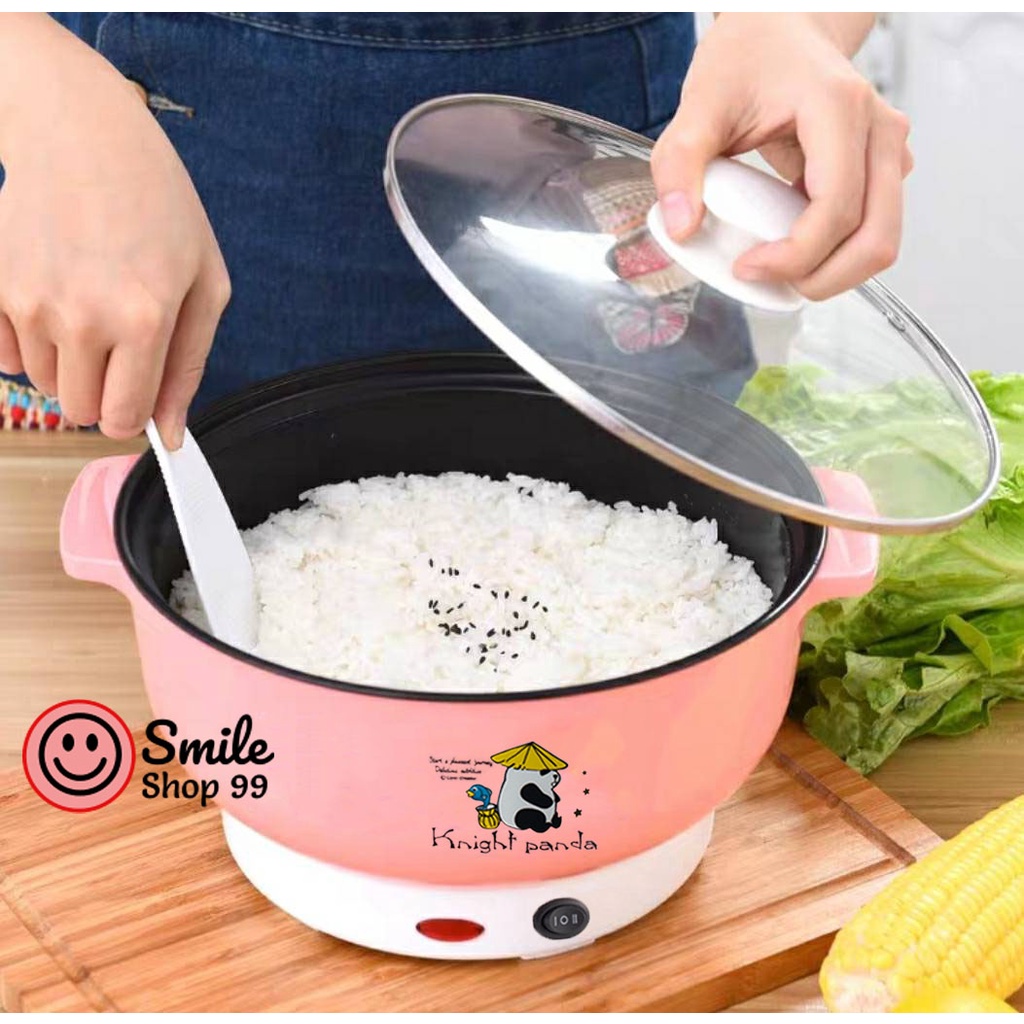 [โค้ด WRMLLN ส่วนลด 15% สูงสุด 30- ]   22CM หม้อไฟฟ้าเอนกประสงค์ หม้อชาบู หม้อสุกี้ หม้อไฟฟ้าไม่ติดกระทะ เทฟล่อน ราคา ถูกที่สุด ดีลบีเคเค แกลเลอรีภาพที่ 4