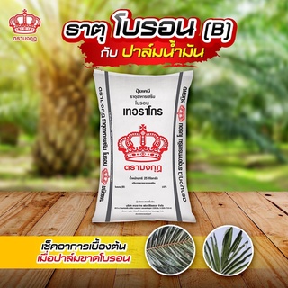 โบรอนผง 1 กก. Borax Pentahydrate (B15%)  ช่วยให้ติดผล ขั้วเหนียว ป้องกันผลแตก  ป้องกันผลร่วง