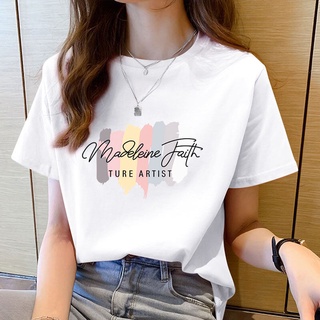 🚚 พร้อมส่ง 🚚 เสื้อยืด เสื้อผู้หญิง เสื้อผ้าแฟชั่น สไตล์เกาหลี ⭐ เสื้อคอกลมแขนสั้น มีหลากสีให้เลือก ⭐ ใส่สบายมากๆ #W4