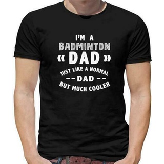 [COD]ขายดี เสื้อยืดลําลอง แขนสั้น พิมพ์ลาย Im A Badminton Dad สําหรับผู้ชาย OHhdbn08IHilij93