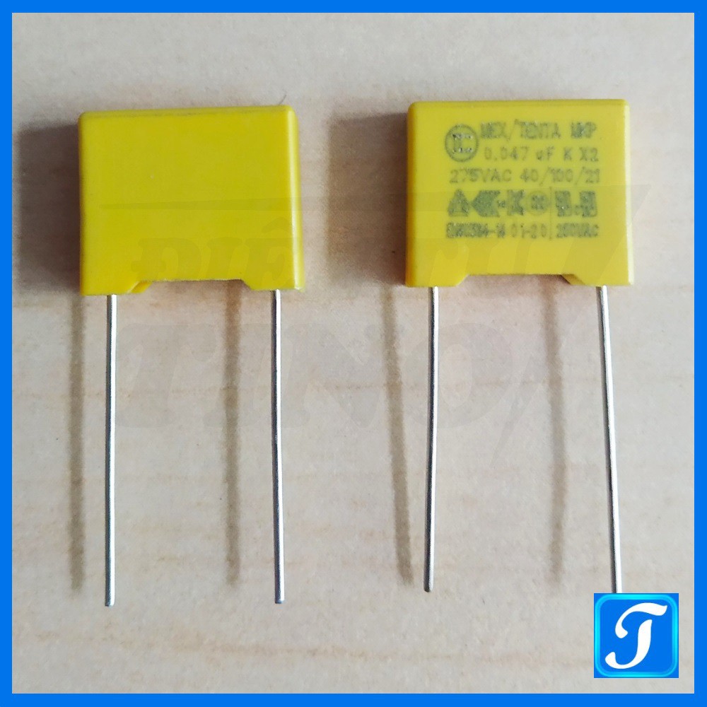 Golden Candy Capacitor 275V 0.047uF 0.068uF 0.47uF Through Hole / Protective Filter Capacitor 10mm 1