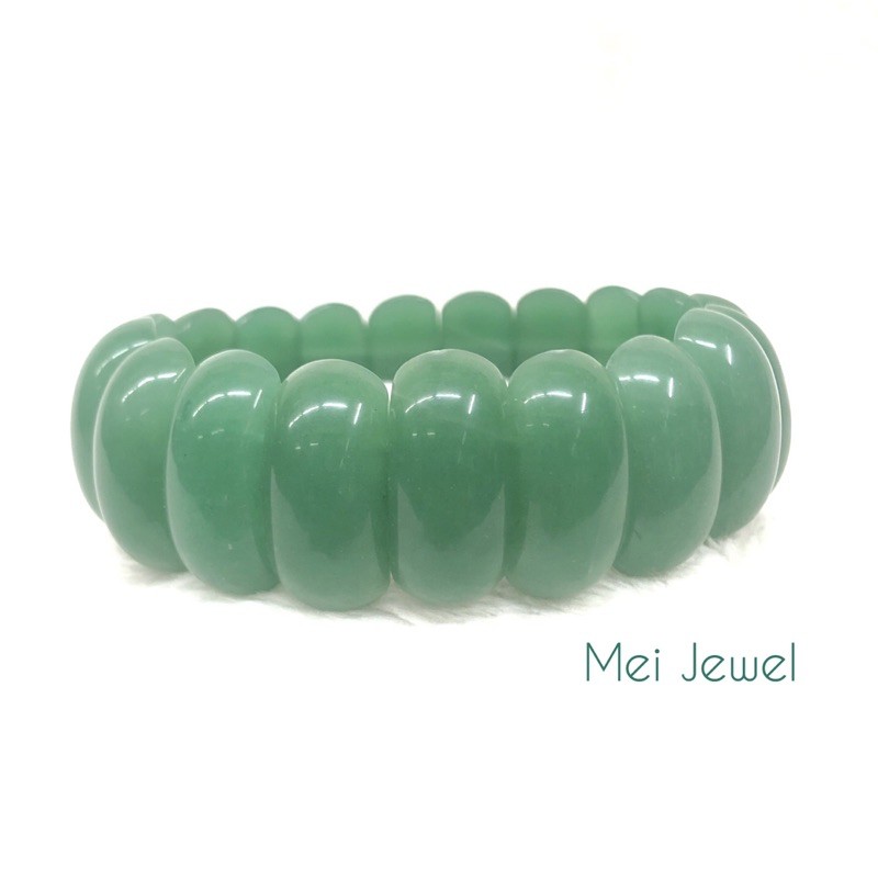 Aventurine อะเวนจูรีน 23มิน Free Size(ยืดได้คะ เป็นหินแท้100%