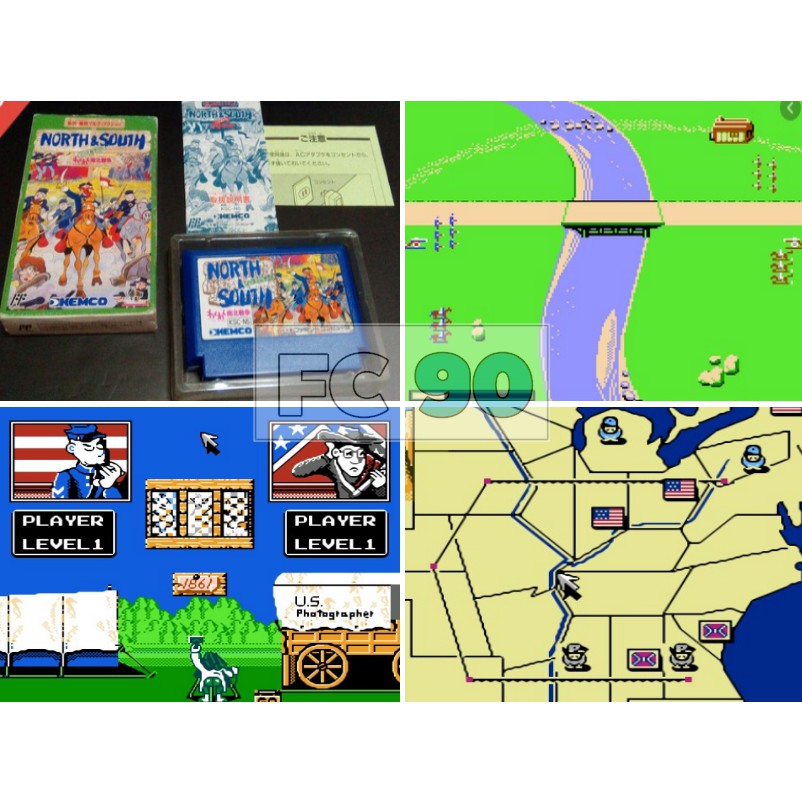 ตลับเกม North and South Wakuwaku Civil War [FC] ตลับแท้ มือสอง สภาพดี ญี่ปุ่น แฟมิคอม Famicom