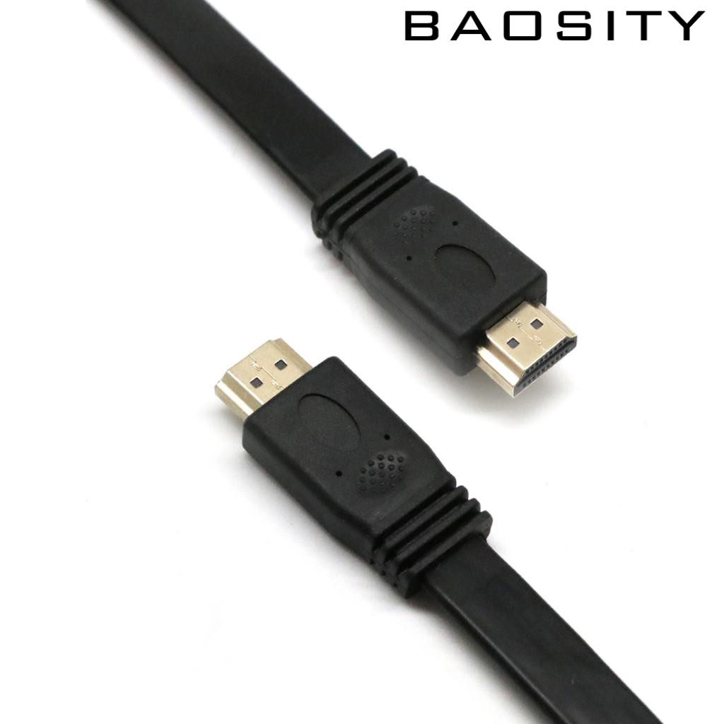 Baosity สายเคเบ ล 0 3 เมตร V1 4 Flat Hdmi 1080 P Male M M ส าหร บ 3 Dtv Dvd Xbox Ps3 Hdtv Ethernet Shopee Thailand