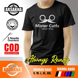 เสื้อยืด ลาย Barbershop Hairstyle Distro 7 สําหรับร้านตัดผม