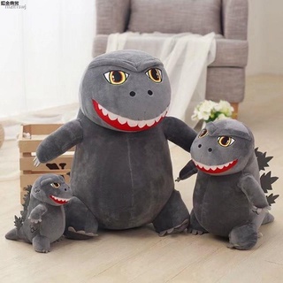 ก็อตซิล่า✙❖❒Godzilla Plush ของเล่น Ragdoll น่ารักรุ่น Q ตุ๊กตา Little Monster ตุ๊กตาไดโนเสาร์ของขวัญวันเกิดสำหรับเด็ก Ma