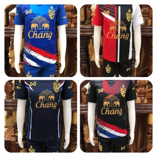 update🌠⚽🏃ชุดกีฬาเด็กไทย เสื้อ+กางเกง