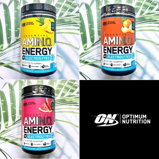 (Optimum Nutrition®) Essential Amin.o. Energy + Electrolytes 285 g กรดอะมิโน + อิเล็กโทรไลต์ Amino #ON