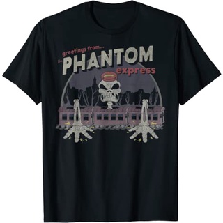 เสื้อยืดผ้าฝ้ายพรีเมี่ยม เสื้อยืด พิมพ์ลาย Cuphead Greetings From The Phantom Express สําหรับผู้ใหญ่