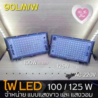 ไฟ LED Sportlight 350W 100W และ 50W ไฟบ้าน มีปลั๊กไฟมาพร้อม Floodlight 220V