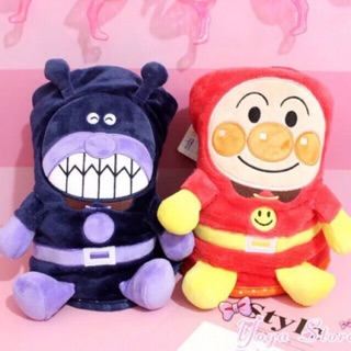 ตุ๊กตาผ้าห่มอันปังแมน และแบคทีเรียแมน (พร้อมส่ง)