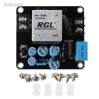 KOK 100A 4000W High-Power Soft Start Circuit Power Board for Class A Amplifier Amp