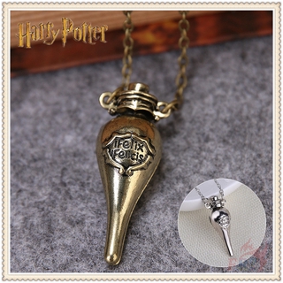 ☀ Felix Felicis - สร้อยคอ จี้รูปกระถางต้นไม้ ☀ 1 ชิ้น เมจิก อัลลอย จี้สร้อยคอ เครื่องประดับ ของขวัญ