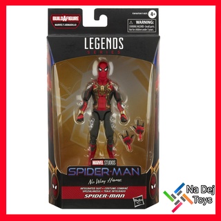 Marvel Legends Spider-Man Integrated Suit 6" figure มาร์เวล เลเจนด์ สไปเดอร์แมน อินทริเกรด สูท ขนาด 6 นิ้ว​ ฟิก​เกอร์