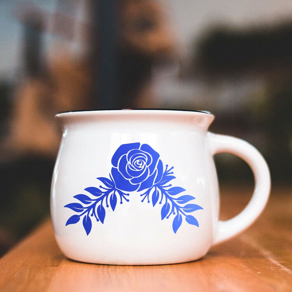 กาวยางไวนิลถอดออกได้ทำงานร่วมกับ Cricut และเครื่องตัดอื่น ๆ สำหรับถ้วยหน้าต่างถ้วยตก แต่งโต๊ะตก แต่งบัตรวันหยุด DIY ของขวัญ - รูปที่ 4