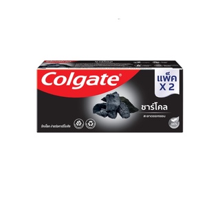 Colgate คอลเกต ยาสีฟัน ชาร์โคล คลีน 100 กรัม (แพ็คคู่)