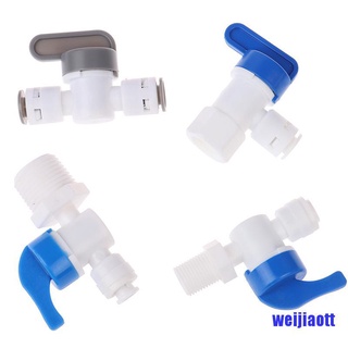 [Qwett] อุปกรณ์วาล์วเชื่อมต่อ 1/4" สําหรับ Ro Water Ro Reverse Osmosis Nmm