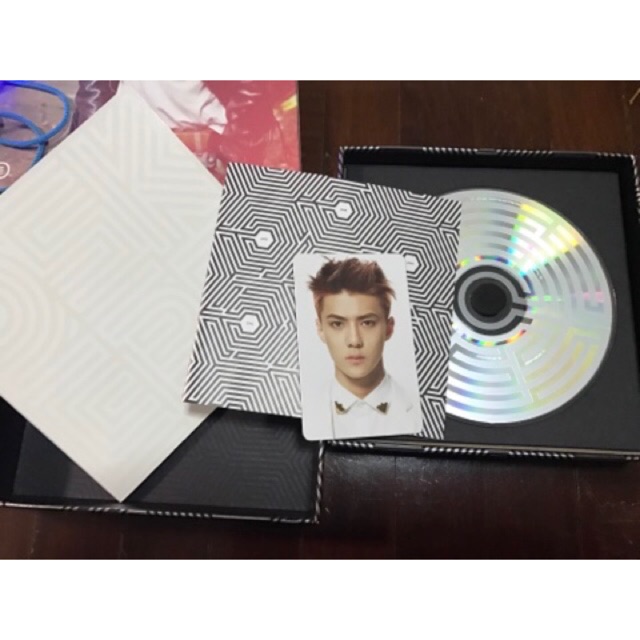 อัลบั้ม overdose การ์ด sehun