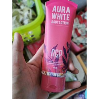 โลชั่นตัวหอม Aura white Body Lotion NCP 100ml.