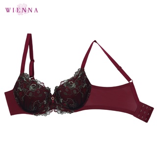 WIENNA เสื้อชั้นใน Collection 5 Years  Yonger DB22415  สีน้ำเงิน สีแดง Rose Lily