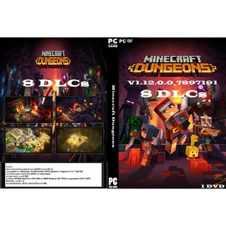 แผ่นเกมส์ PC Minecraft Dungeons (1DVD)