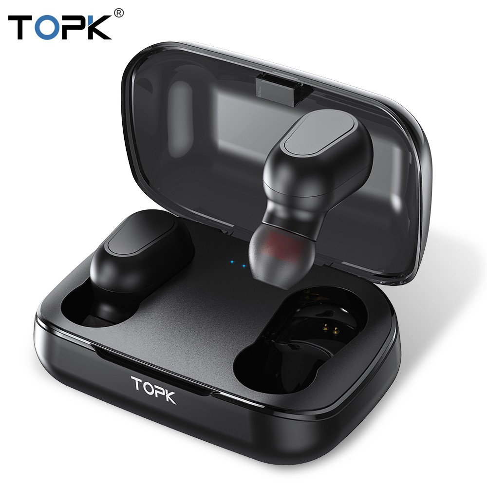 TOPK F22 TWS Mini Bluetooth Earphone Wireless Headphone Earbuds