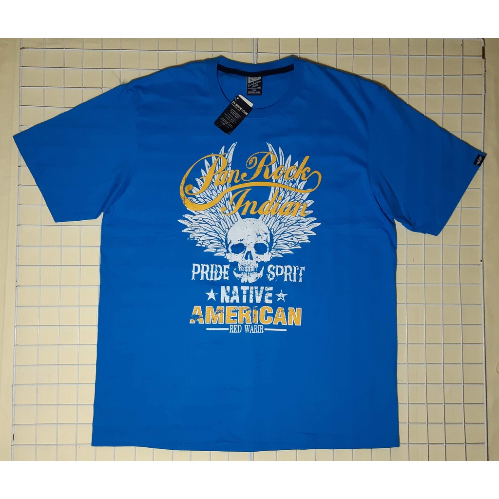 เสื้อยืดไซส์ใหญ่ (Oversize)เสื้อผ้าผู้ชายไซส์ใหญ่ คอกลม cotton 100%