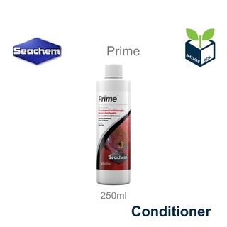 Seachem Prime Aqua Conditioner 250ml น้ำยาเข้มข้น กำจัดคลอรีน คลอรามีน แอมโมเนีย ไนเตรท ไนไตรท์ ในตู้ไม้น้ำ ขนาด 250 มล.