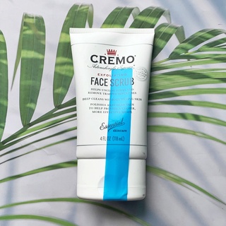 สครับ ขัดผิวหน้า Exfoliating Face Scrub 118 ml (CREMO®) สูตรเข้มข้นให้ความชุ่มชื้น