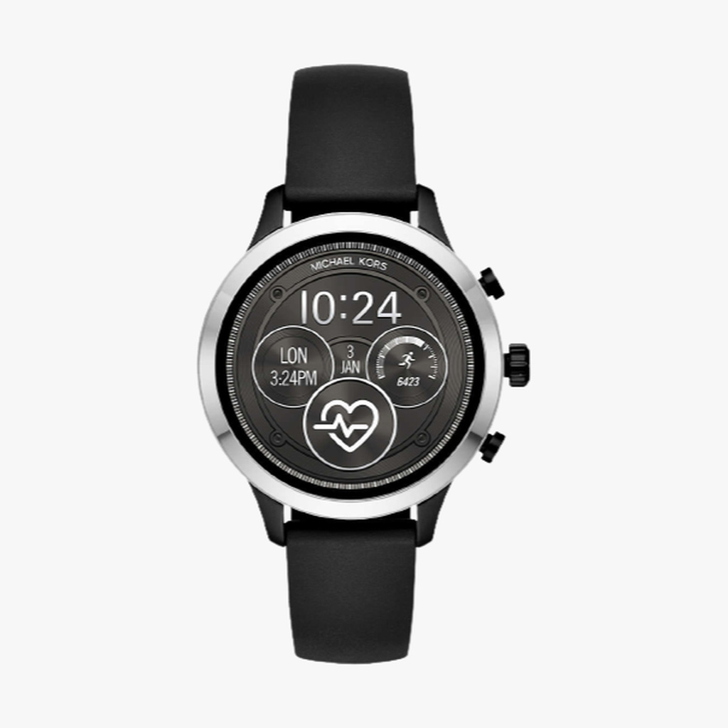 Michael Kors นาฬิกาข้อมือ Michael Kors Access Gen 4 Runway Smartwatch Black รุ่น MKT5049