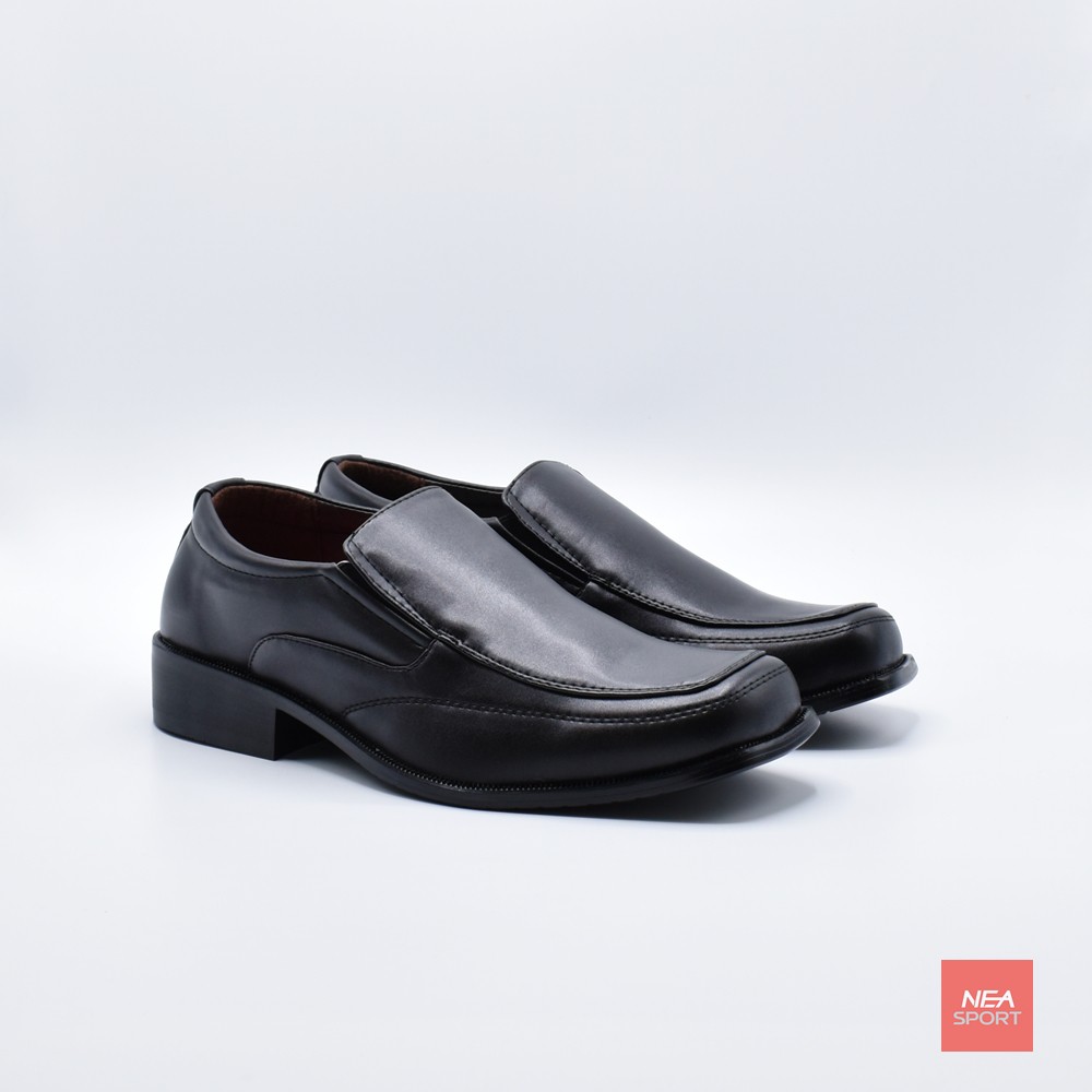 [ลดอีก20% โค้ด 20XTRA525] Baoji Craft Leather 3375 รองเท้าหนัง คัชชู ผู้ชาย หัวตัดปกติ