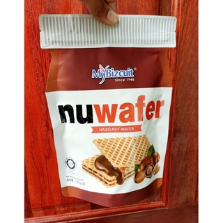 Nuwafer เวเฟอร์สอดไส้ช็อคโกแลตเฮเซลนัทขนาด 130กรัม