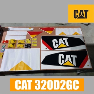 สติ๊กเกอร์แท้ CAT 320D2GC ยี่ห้อ REMFN
