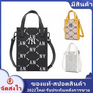 2022 new MLB bag NY shoulder crossbody mini tote UNISEX CURVED CAPNY NEW YORK YANKEE กระเป๋า เเฟชั่นรุ่นใหม่สพายข้างถือม