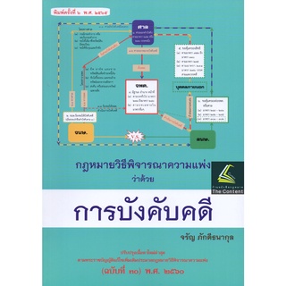 กฎหมายวิ.แพ่งว่าด้วย การบังคับคดี (ปรับปรุงเนื้อหาตามกฎหมายใหม่)(จรัญ ภักดีธนากุล) / พิมพ์ ต.ค.65 ครั้งที่6