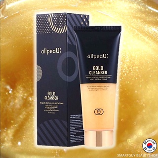 AllpeaU: Gold Cleanser 150ml ผลิตภัณฑ์ทำความสะอาดผิวหน้าจากส่วนผสมทองคำบริสุทธิ์จากเกาหลีของแท้