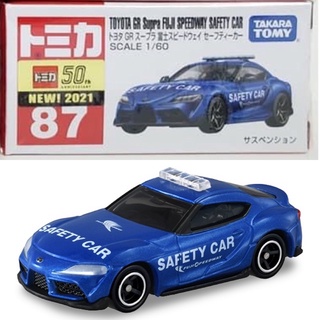 Tomica takaratomy Toyota GR Supra Fuji Speedway Safety Car No.87 (Sticker First lot) รถเหล็ก ของแท้