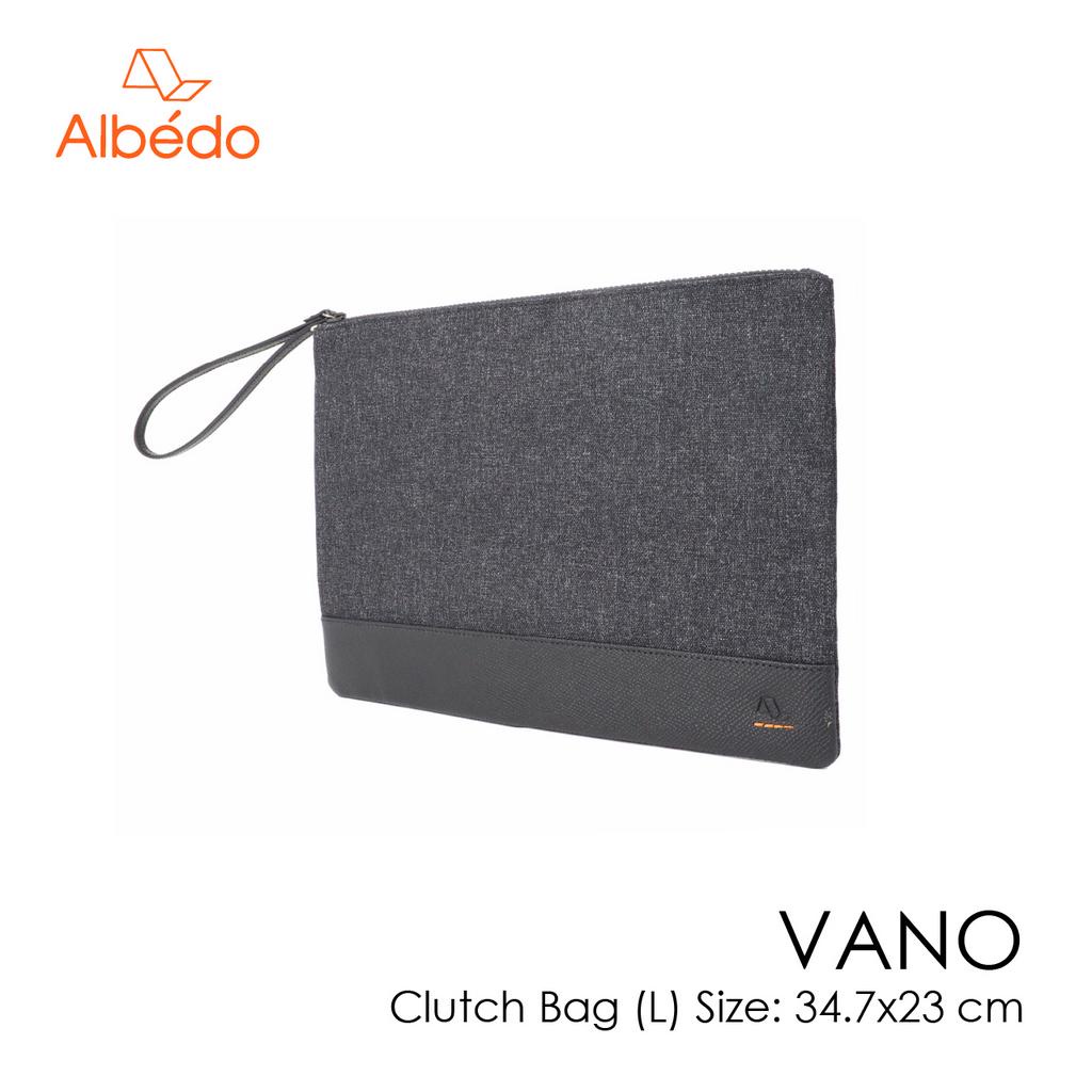 [Albedo] VANO CLUTCH BAG (L) กระเป๋าคลัทช์ ถือ คล้องแขน รุ่น VANO - VN00799
