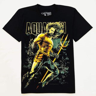 อก34-50นิ้ว เสื้อยืดอควาแมน Aquaman จาก Black Timber